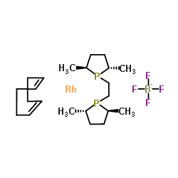 (-)-1,2-双((2S,5S)-2,5-二甲基磷)乙烷(环辛二烯)四氟硼酸铑