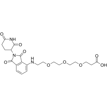 Thalidomide-NH-PEG3-propionic acid