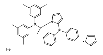S-(-)-1-[(R)-2-(二苯基磷) 二茂铁基]乙基二-3,5-甲苯磷
