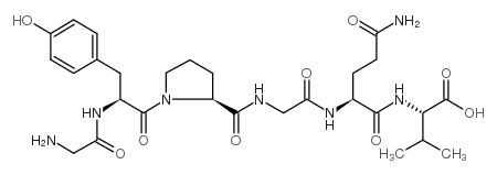 H-甘氨酸-酪氨酸-脯氨酸-甘氨酸-谷氨酸-缬氨酸-OH