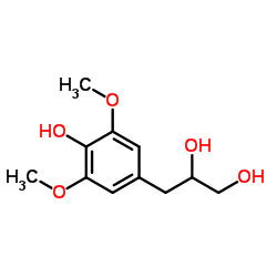 3-(4-羟基-3,5-二甲氧基苯基)-1,2-丙二醇