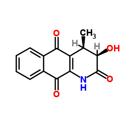 (3R,4R)-3,4-二氢-3-羟基-4-甲基苯并[G]喹啉-2,5,10(1H)-三酮