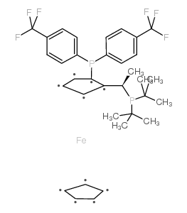 -(-)-1-[(S)-2-二叔丁基磷)二茂铁]乙基二-(4-三氟甲基苯)磷