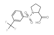 1-(3-(三氟甲基)苯磺酰基)脯氨酸