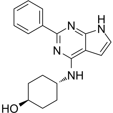 (1R,4R)-4-(2-苯基-7H-吡咯并[2,3-D]嘧啶-4-氨基)环己醇