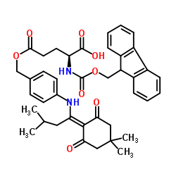 N-[(9H-芴-9-基甲氧基)羰基]-L-谷氨酸 5-[[4-[[1-(4,4-二甲基-2,6-二氧代环己亚基)-3-甲基丁基]氨基]苯基]甲基]酯