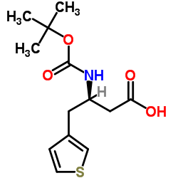 BOC-(R)-3-氨基-4-(3-噻吩基)-丁酸