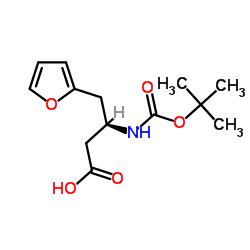 N-叔丁氧羰基-(R)-3-氨基-4-(2-呋喃基)丁酸