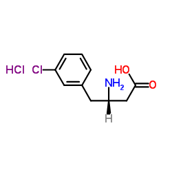(S)-3-氨基-4-(3-氯苯基)-丁酸盐酸盐