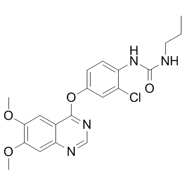 N-[2-氯-4-[(6,7-二甲氧基-4-喹唑啉基)氧基]苯基]-N'-丙基脲