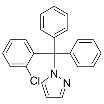 1-[(2-氯苯基)二苯甲基]-1H-吡唑