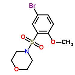 4-(5-溴-2-甲氧基苯基磺酰)吗啉