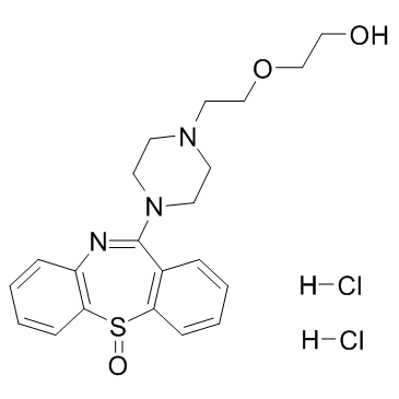 2-[2-[4-(5-氧代二苯并[b,f][1,4]硫氮杂卓-11-基)-1-哌嗪基]乙氧基]-乙醇,二盐酸盐