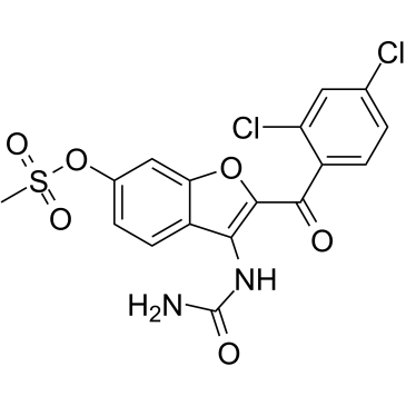 [2-(2,4-二氯苯甲酰基)-6-[(甲基磺酰基)氧基]-3-苯并呋喃]-尿素