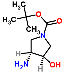 (3R,4R)-3-氨基-4-羟基吡咯烷-1-甲酸叔丁酯