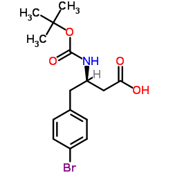 BOC-(R)-3-氨基-4-(4-溴苯基)-丁酸