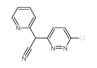 2-(6-氯3哒嗪基)-2-吡啶基乙腈