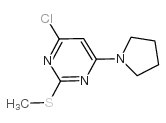 4-氯-2-(甲硫基)-6-(吡咯啉-1-基)嘧啶