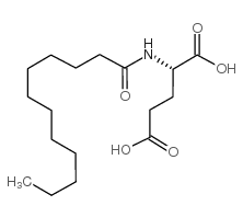 N-(1-氧代十二烷基)-L-谷氨酸(9CI)