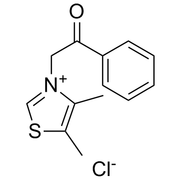 4,5-二甲基-3-(2-氧代-2-苯基乙基)噻唑鎓氯化物