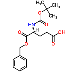 N-叔丁氧羰基-D-谷氨酸 1-苄酯