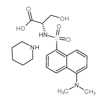 丹磺酰-L-丝氨酸哌啶盐
