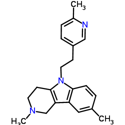 2,3,4,5-四氢-2,8-二甲基-5-[2-(6-甲基吡啶-3-基)乙基]-1H-吡啶并[4,3-b]吲哚
