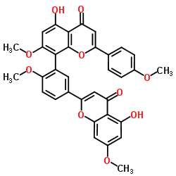 穗花杉双黄酮 7,4',7'',4'''-四甲基醚