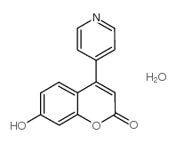 7-羟基-4-(4-吡啶基)香豆素一水化物