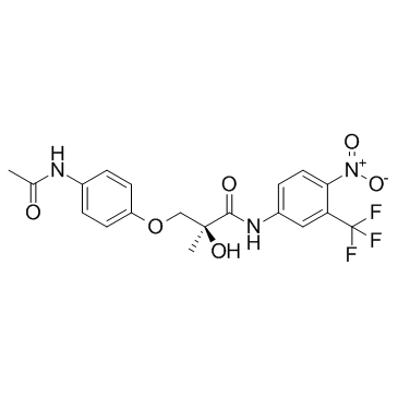 N-[4-硝基-3-(三氟甲基)苯基]-(2S)-3-[4-(乙酰基氨基)苯氧基]-2-羟基-2-甲基丙酰胺