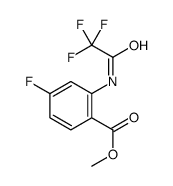 2-三氟乙酰氨基-4-氟苯甲酸甲酯