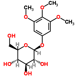 3,4,5-三甲氧基苯基 beta-D-吡喃葡萄糖苷