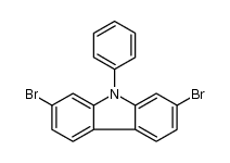2,7-二溴-9-苯基-9H-咔唑