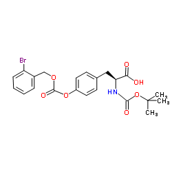 N-叔丁氧羰基-O-(2-溴苄氧羰基)-L-酪氨酸