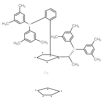 (R)-(+)-1-[(R)-2-(2'-二-3,5-二甲苯基膦苯基)二茂铁基]乙基二-3,5-二甲苯基膦