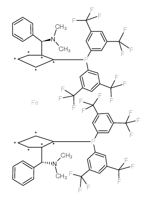 S,S)-(+)-2,2'-BIS[-(N,N-二甲氨基)(苯基)甲基]-1,1'-双(二环己基磷)二茂铁