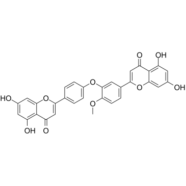 2-[4-[5-(5,7-dihydroxy-4-oxochromen-2-yl)-2-methoxyphenoxy]phenyl]-5,7-dihydroxy