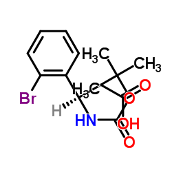 BOC-(R)-3-氨基-3-(2-溴苯基)-丙酸