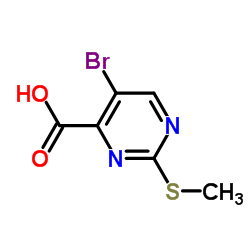 5-溴-2-(甲巯基)-4-嘧啶甲酸