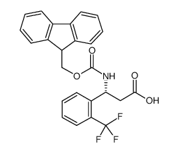 FMOC-(R)-3-氨基-3-(2-三氟甲基苯基)-丙酸