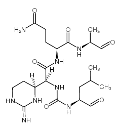 (2S)-2-[(4S)-2-氨基-1,4,5,6-四羟基4-嘧啶基]-N-[[[(1S)-1-羰基-3-甲基丁基]氨基]羰基]甘氨酰-N1-[(1S)-1-甲