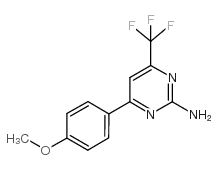 4-(4-甲氧苯基)-6-三氟甲基嘧啶-2-胺