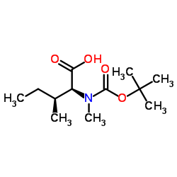 N-叔丁氧羰基-N-甲基-L-异亮氨酸