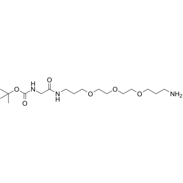 Boc-Gly-amido-C-PEG3-C3-amine