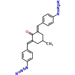 2,6-二(4-叠氮苯亚甲基)-4甲基环己酮