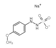 2-(4-甲氧苯基)肼基磺酸钠