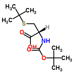 N-叔丁氧羰基-S-叔丁基-L-半胱氨酸