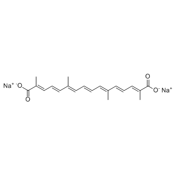 Transcrocetinate disodium