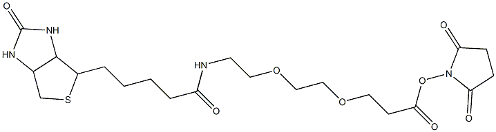 N-[2-[2-[3-[(2,5-二氧代-1-吡咯烷基)氧基]-3-氧代丙氧基]乙氧基]乙基]六氢-2-氧代-1H-噻吩并[3,4-D]咪唑-4-戊酰胺