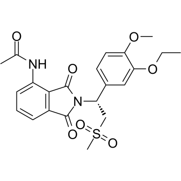 (R)-2-[1-(3-乙氧基-4-甲氧基苯基)-2-甲磺酰基乙基]-4-乙酰基氨基异吲哚啉-1,3-二酮